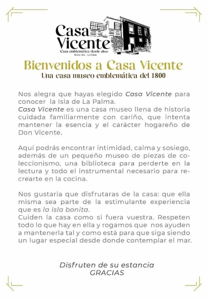 Casa Vicente Vista Al Mar Y Montana Villa Brena Alta Luaran gambar